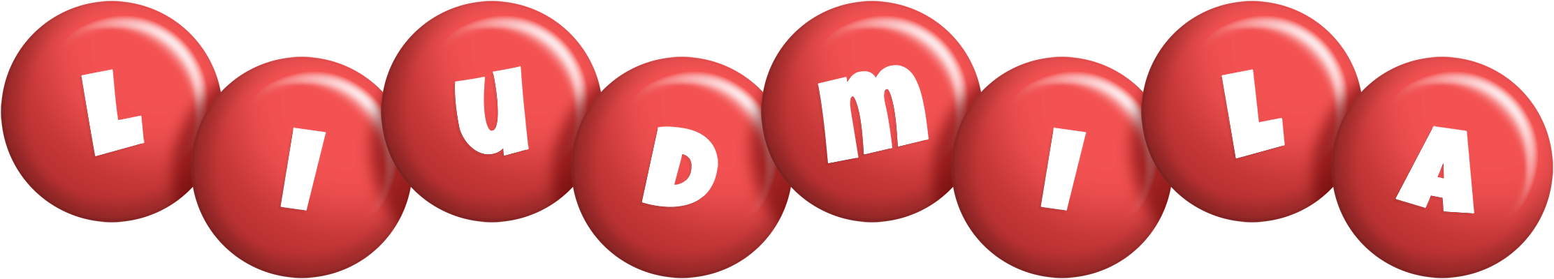 Liudmila candy-red logo