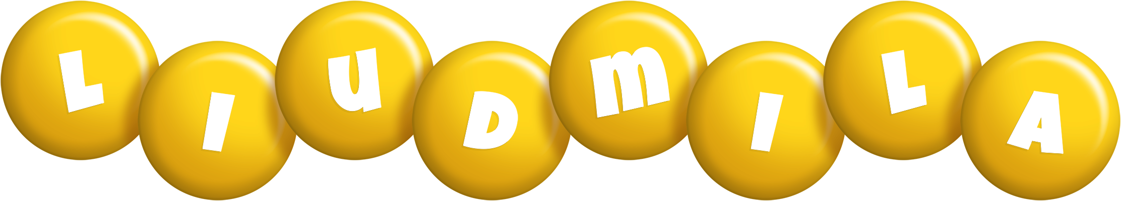 Liudmila candy-yellow logo