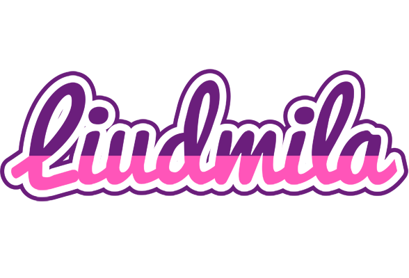 Liudmila cheerful logo