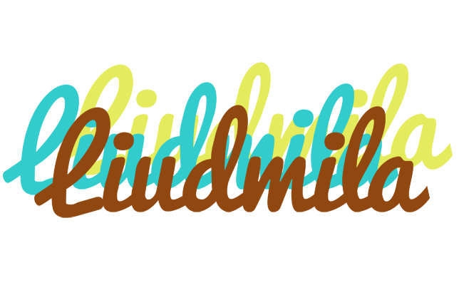 Liudmila cupcake logo
