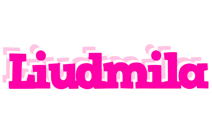 Liudmila dancing logo