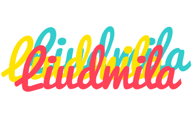 Liudmila disco logo