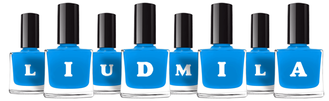 Liudmila glossy logo