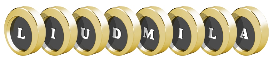 Liudmila gold logo