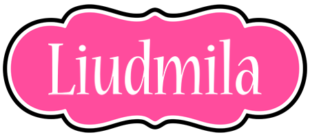 Liudmila invitation logo