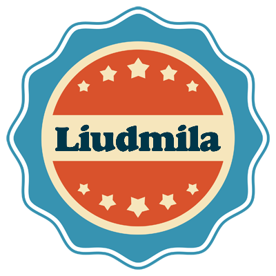 Liudmila labels logo