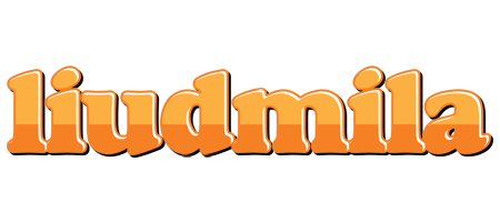 Liudmila orange logo
