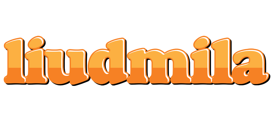 Liudmila orange logo