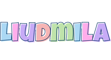 Liudmila pastel logo