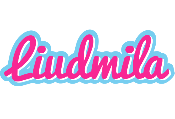 Liudmila popstar logo
