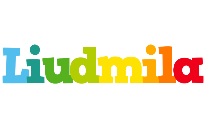 Liudmila rainbows logo