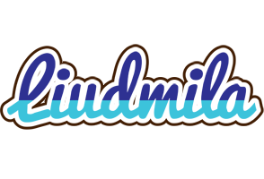 Liudmila raining logo