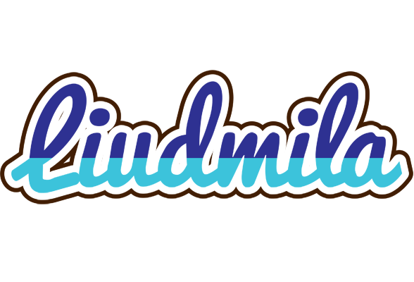 Liudmila raining logo