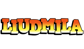 Liudmila sunset logo