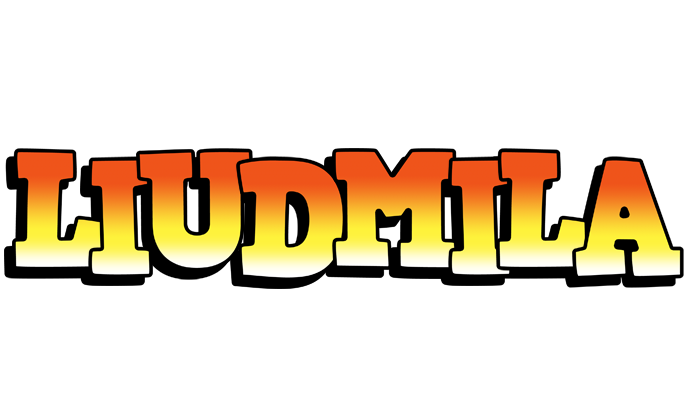 Liudmila sunset logo