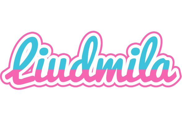Liudmila woman logo