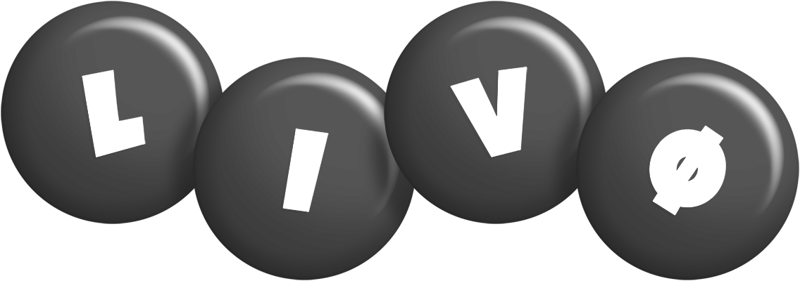 Livø candy-black logo