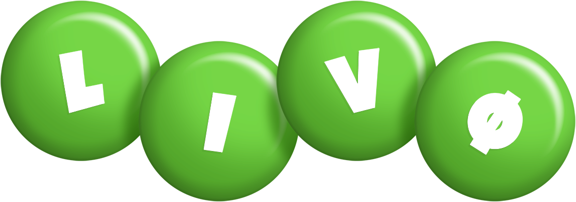 Livø candy-green logo