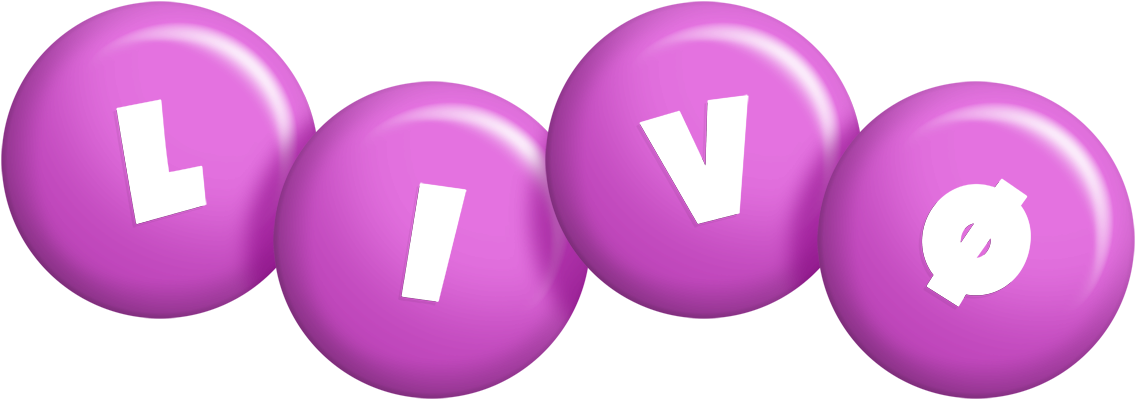 Livø candy-purple logo