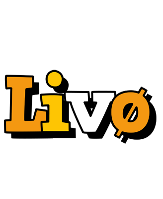 Livø cartoon logo