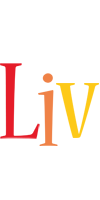 Liv birthday logo