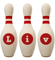 Liv bowling-pin logo