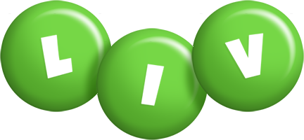 Liv candy-green logo