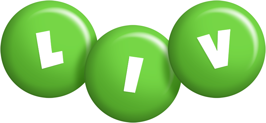 Liv candy-green logo