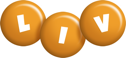 Liv candy-orange logo