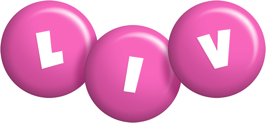 Liv candy-pink logo