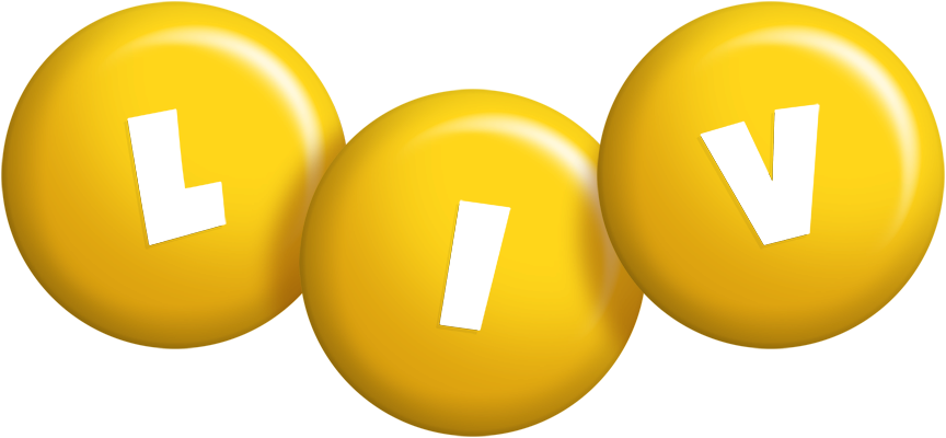 Liv candy-yellow logo