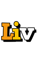 Liv cartoon logo