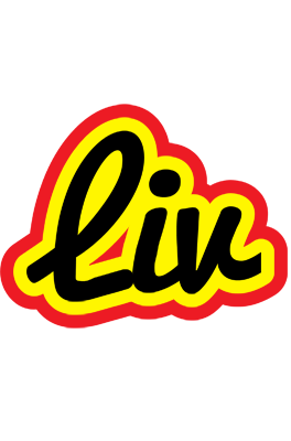 Liv flaming logo