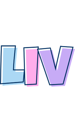 Liv pastel logo