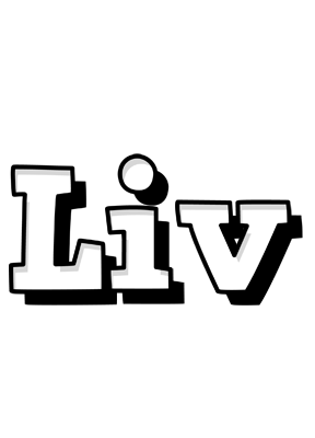 Liv snowing logo