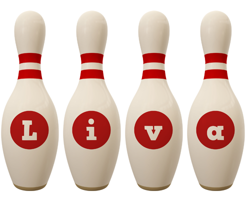 Liva bowling-pin logo