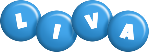 Liva candy-blue logo