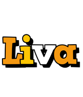 Liva cartoon logo