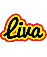 Liva flaming logo