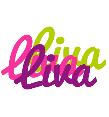 Liva flowers logo
