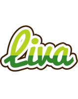 Liva golfing logo