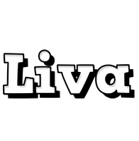 Liva snowing logo