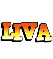 Liva sunset logo