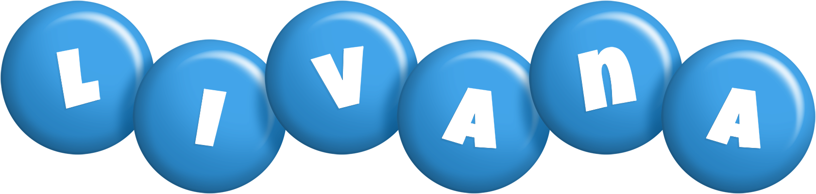 Livana candy-blue logo
