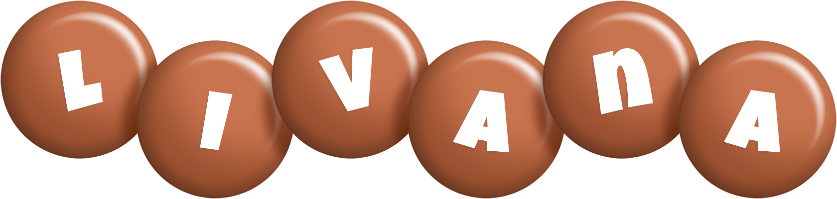 Livana candy-brown logo
