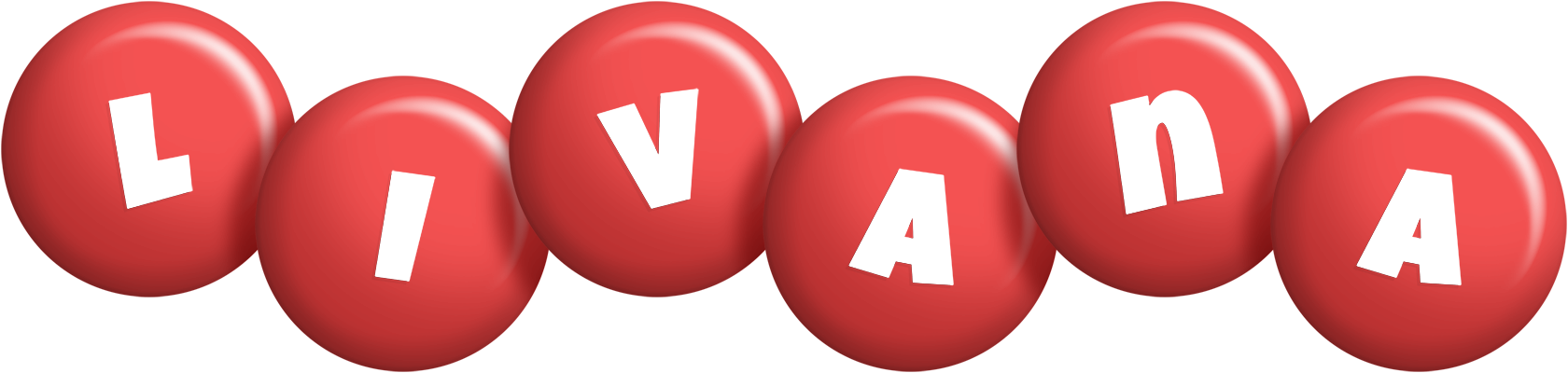 Livana candy-red logo