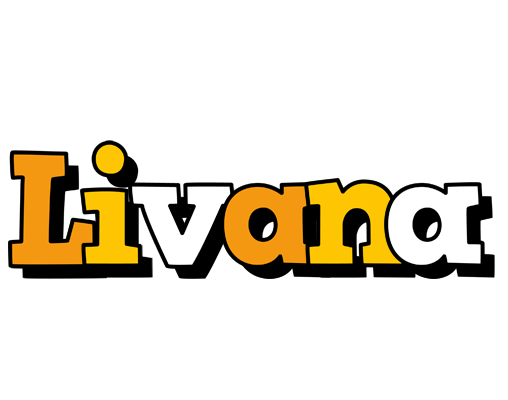 Livana cartoon logo