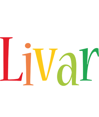 Livar birthday logo