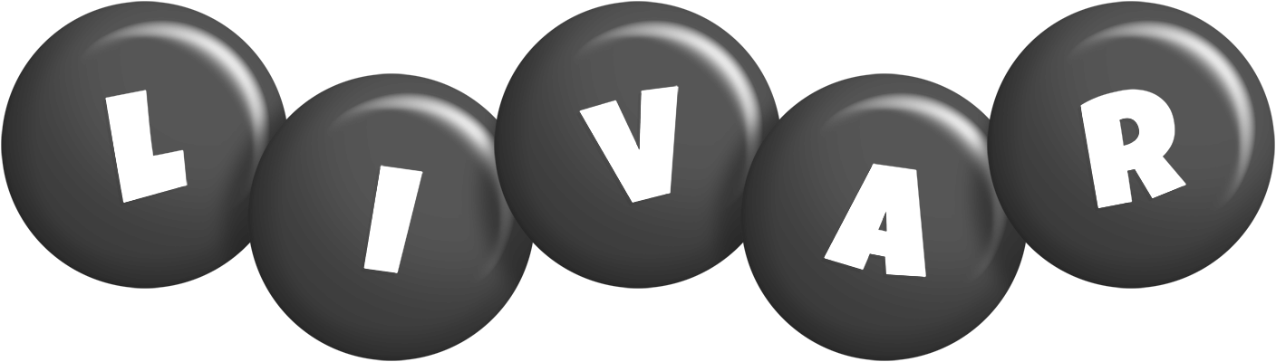 Livar candy-black logo