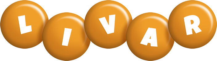 Livar candy-orange logo